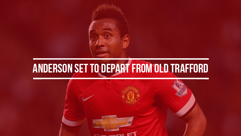 Anderson set to depart from Old Trafford