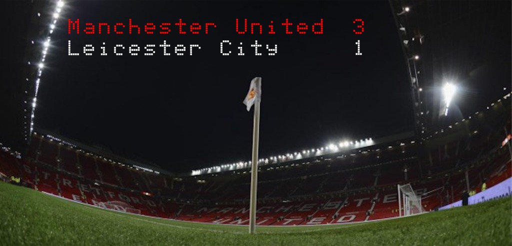 Manchester United 3-1 Leicester City: Match report