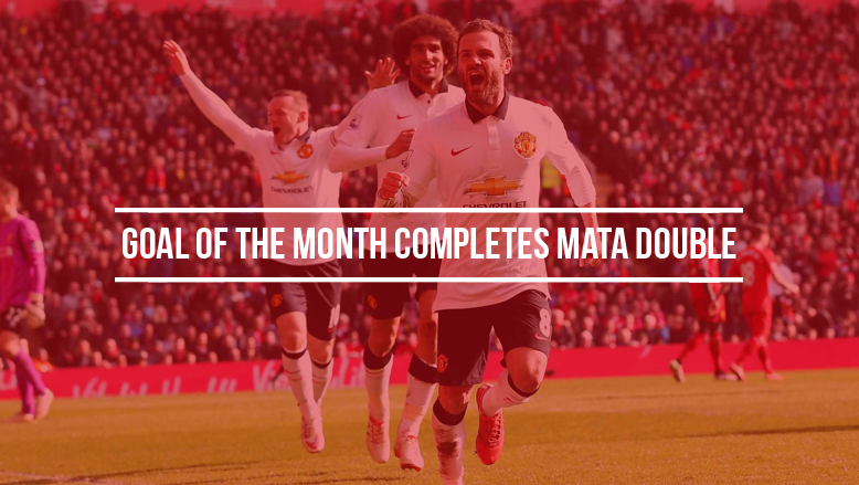 Goal of the Month completes Mata double