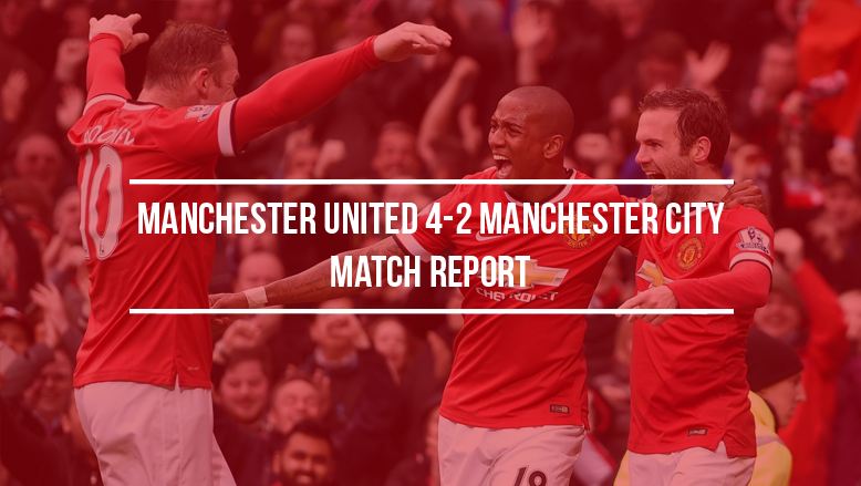 Manchester United 4-2 Manchester City: Match report