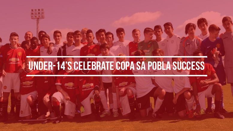 Under-14’s celebrate Copa Sa Pobla success
