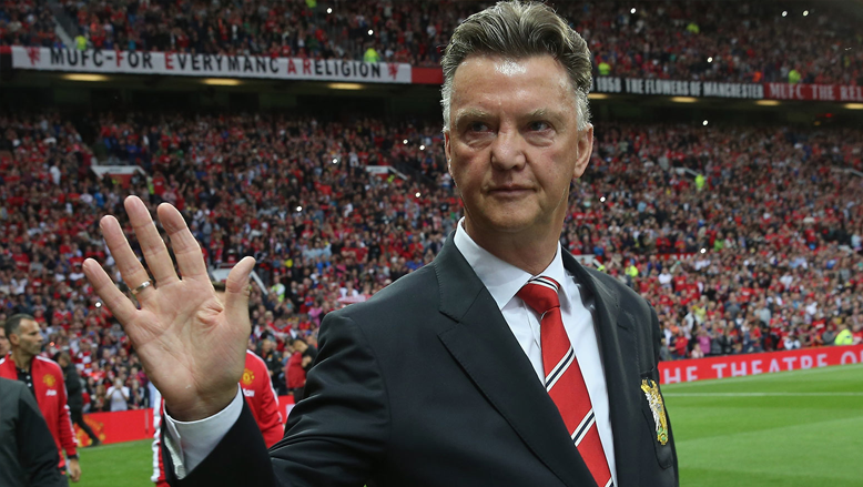 Louis van Gaal thankful of support in debut season