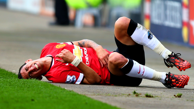 Manchester United top injury table
