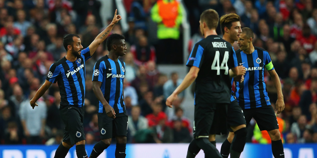 How did Club Brugge fare at the weekend?