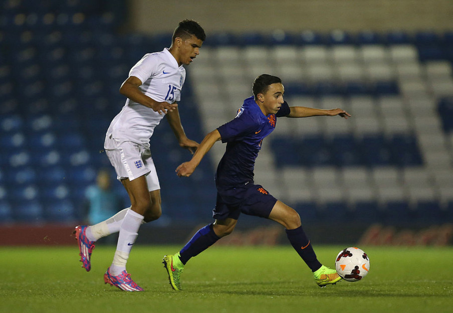 England v Netherlands: U18 International Friendly Jan Kruger/Getty Images Sport