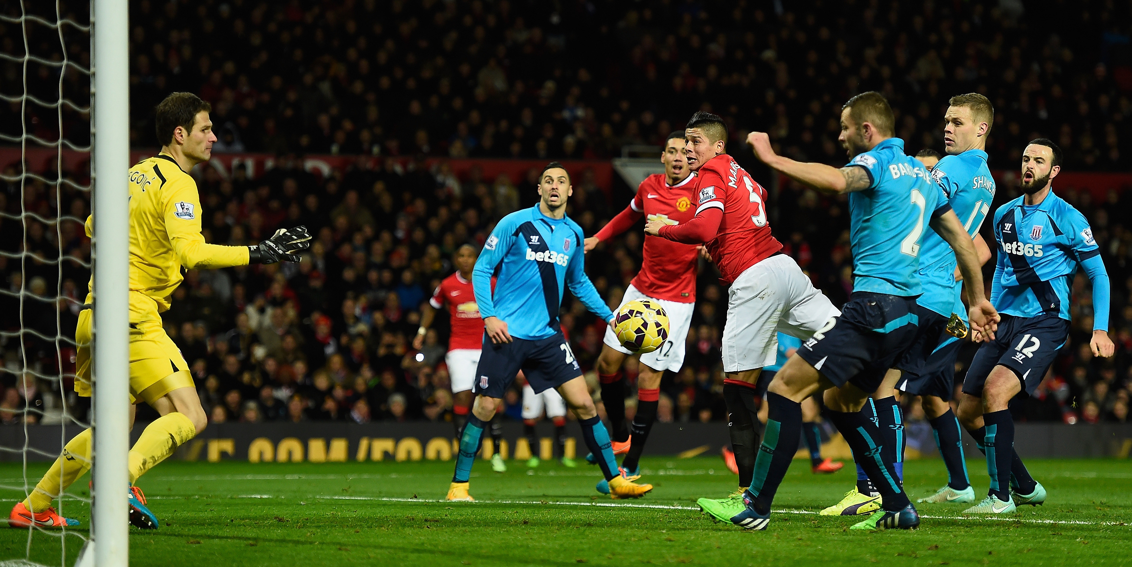 Manchester United vs Stoke City: Best Goals