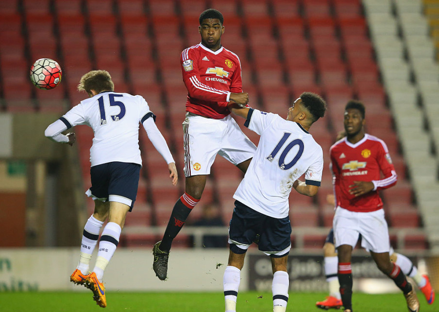 Manchester United U21 v Tottenham Hotspur U21: Barclays U21 Premier League Alex Livesey/Getty Images Sport