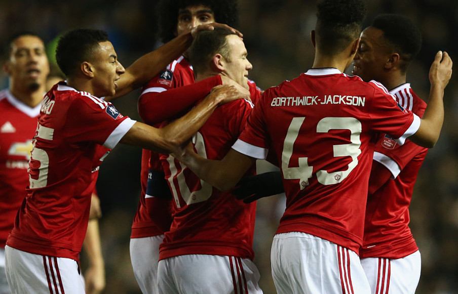 Derby County v Manchester United - The Emirates FA Cup Fourth Round Matthew Lewis/Getty Images Sport