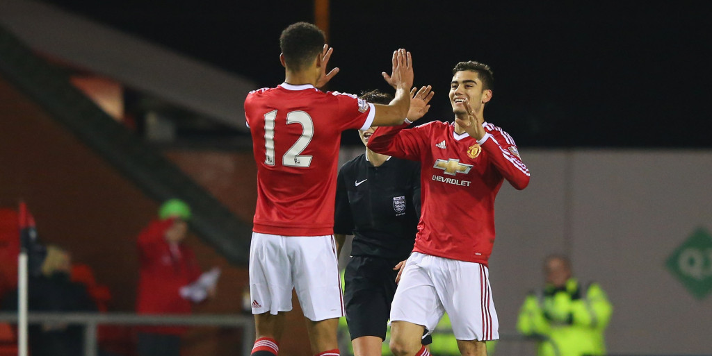 Under-21s run riot at Old Trafford
