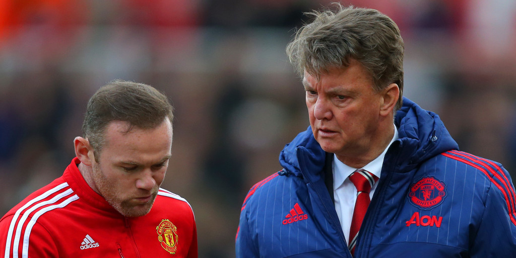 Rooney played through injury for Van Gaal
