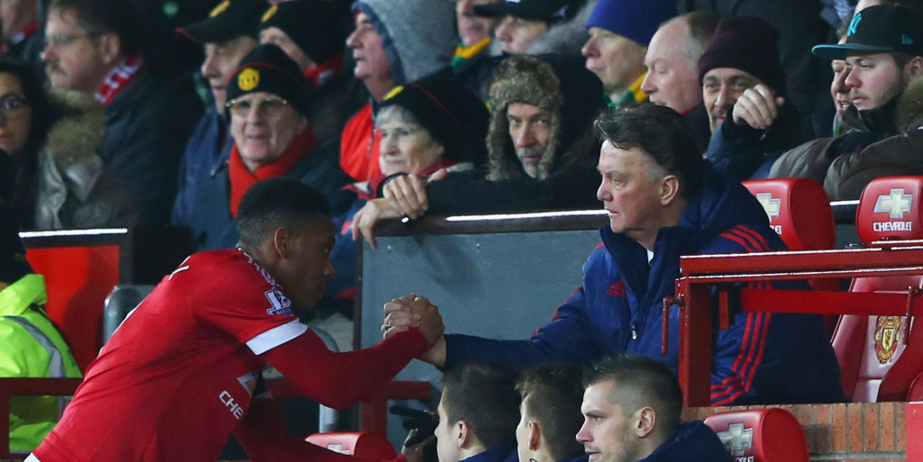 Martial: LVG’s yelling makes me laugh