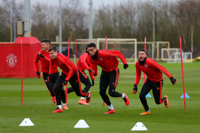 Picture Special: United train ahead of Liverpool clash