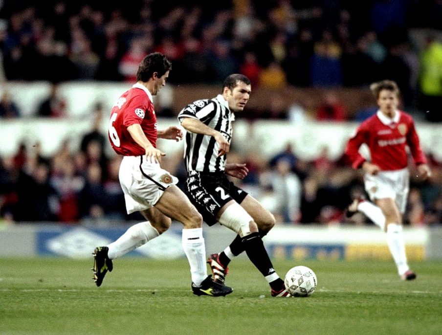 Man United v Juve Zinedine Zidane Shaun Botterill/Getty Images Sport