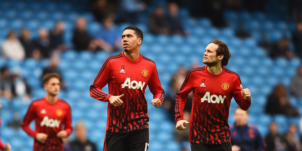 Smalling praises defensive partner Blind