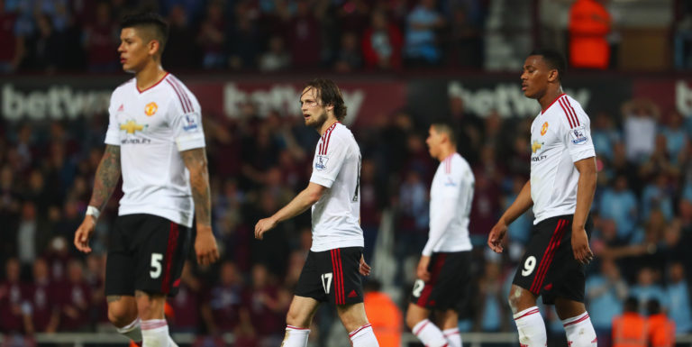 Ten games that cost Manchester United a top four place