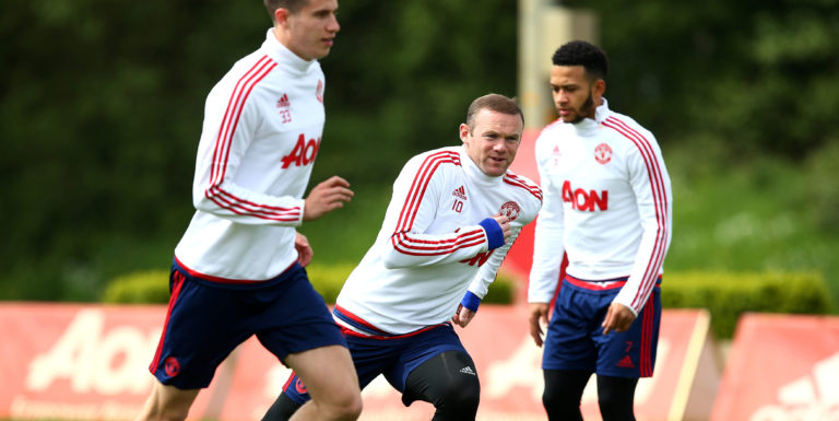 Gallery: United prepare for FA Cup final