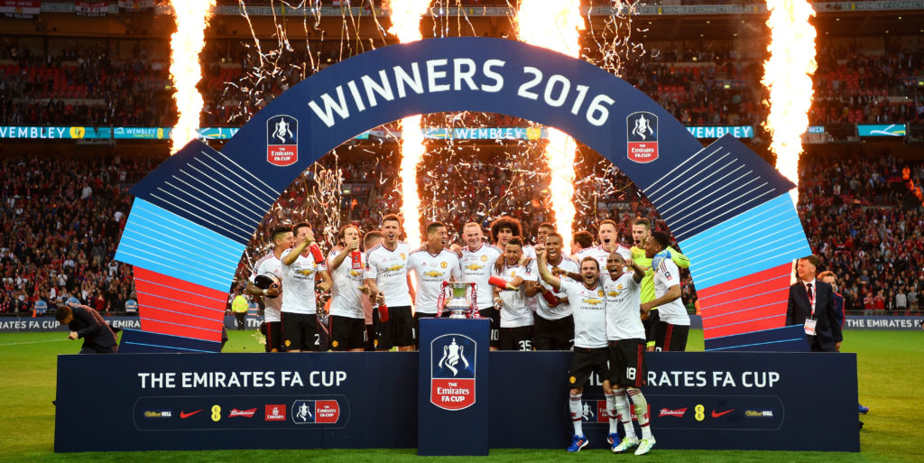 Players react to FA Cup win