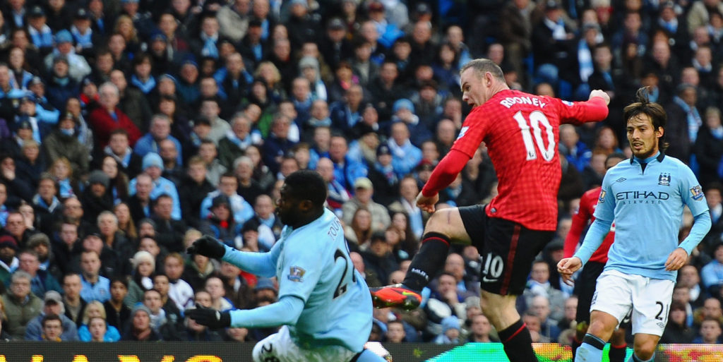 Name every United player to score vs City in the PL