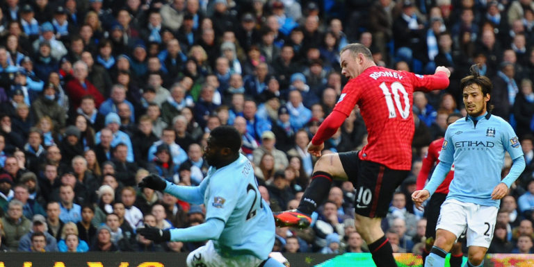 Name every United player to score vs City in the PL