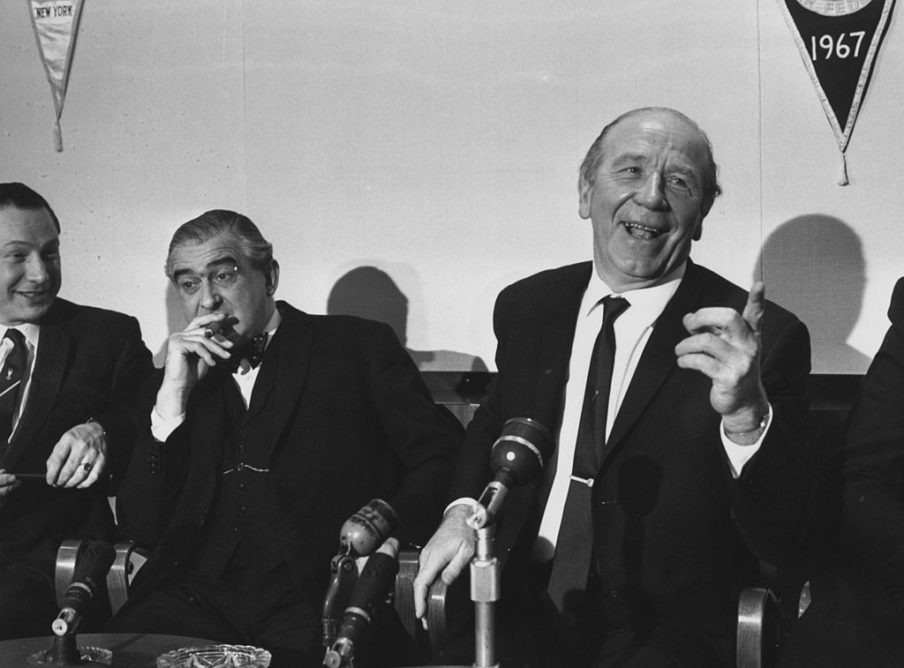 Busby Retires John Madden/Hulton Archive/Getty Images