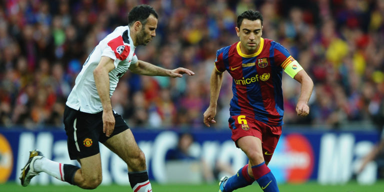 Xavi: United belong in the Champions League
