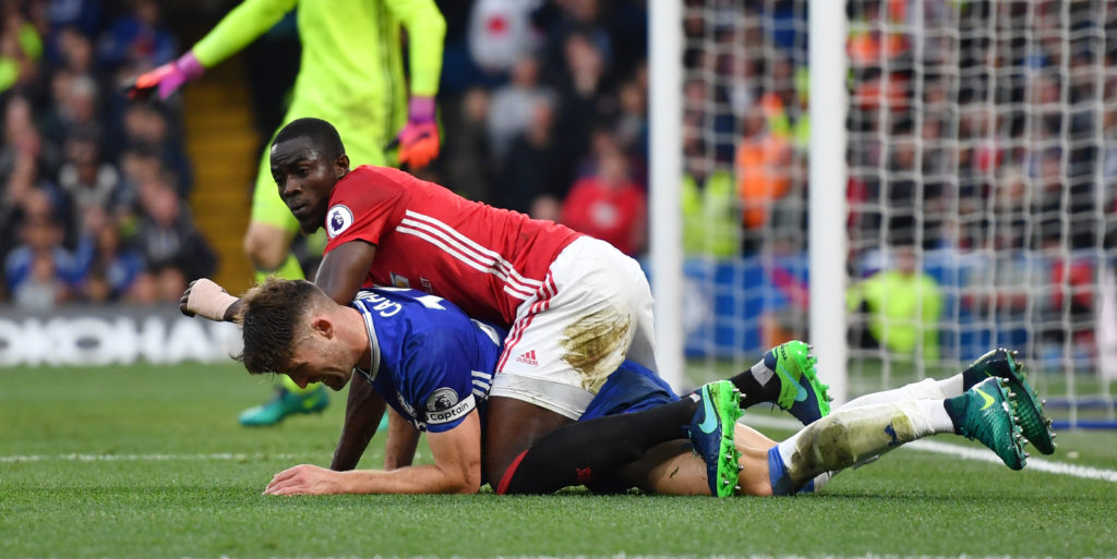 Bailly suffers knee ligament injury in Chelsea defeat
