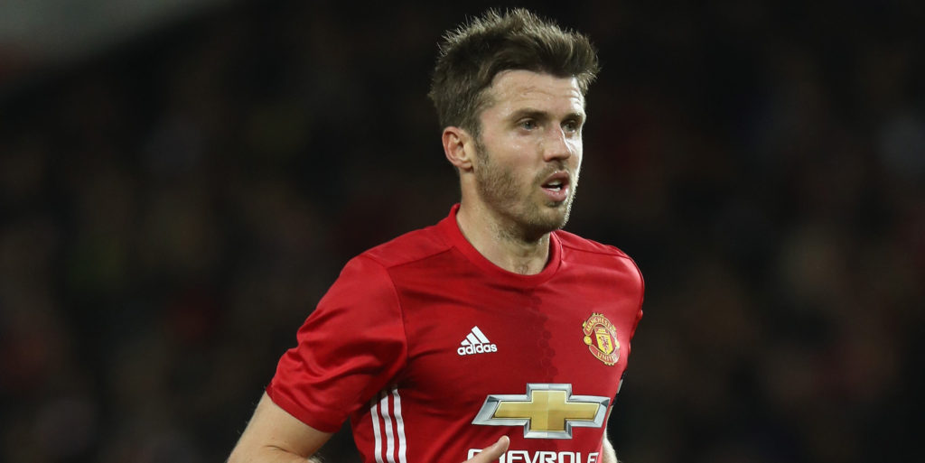 Carrick coaching under-14s as he strives for coaching badges