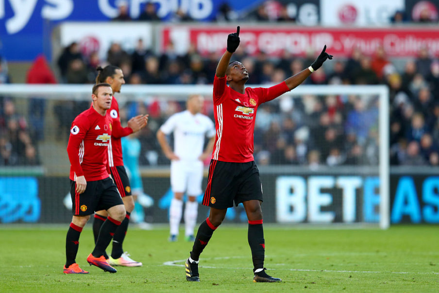 Swansea City v Manchester United - Premier League Michael Steele/Getty Images Sport