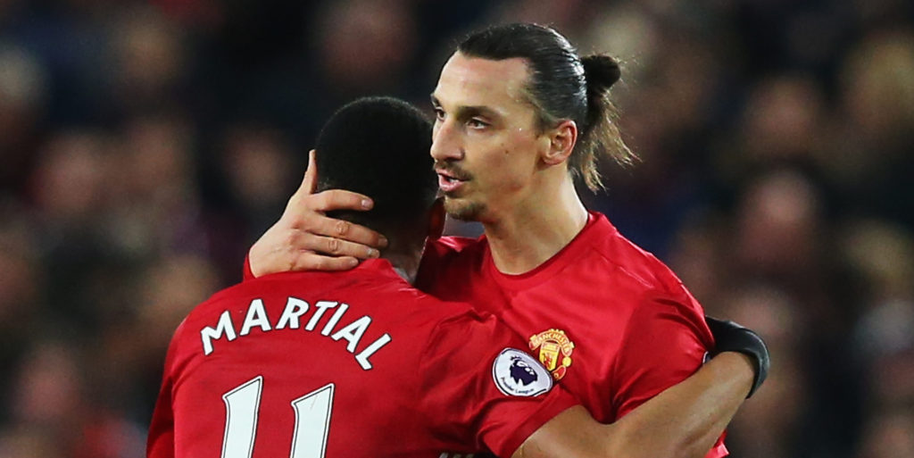Where does the 3-0 win leave United ahead of the second leg vs St-Etienne?