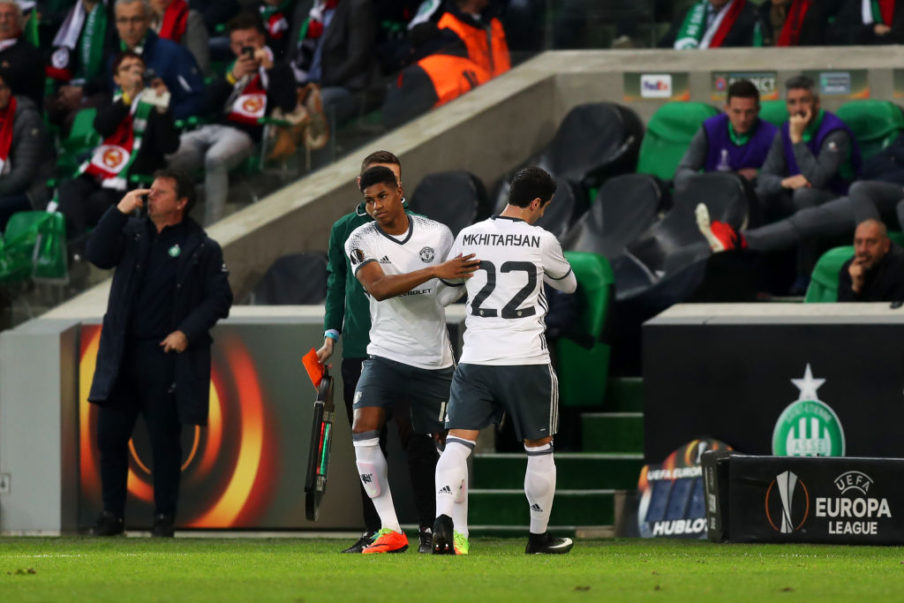 AS Saint-Etienne v Manchester United - UEFA Europa League Round of 32: Second Leg Christopher Lee/Getty Images Sport