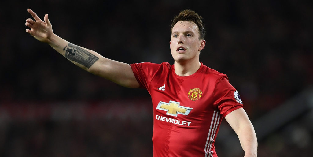 Phil Jones back in training, hopes for Bournemouth return