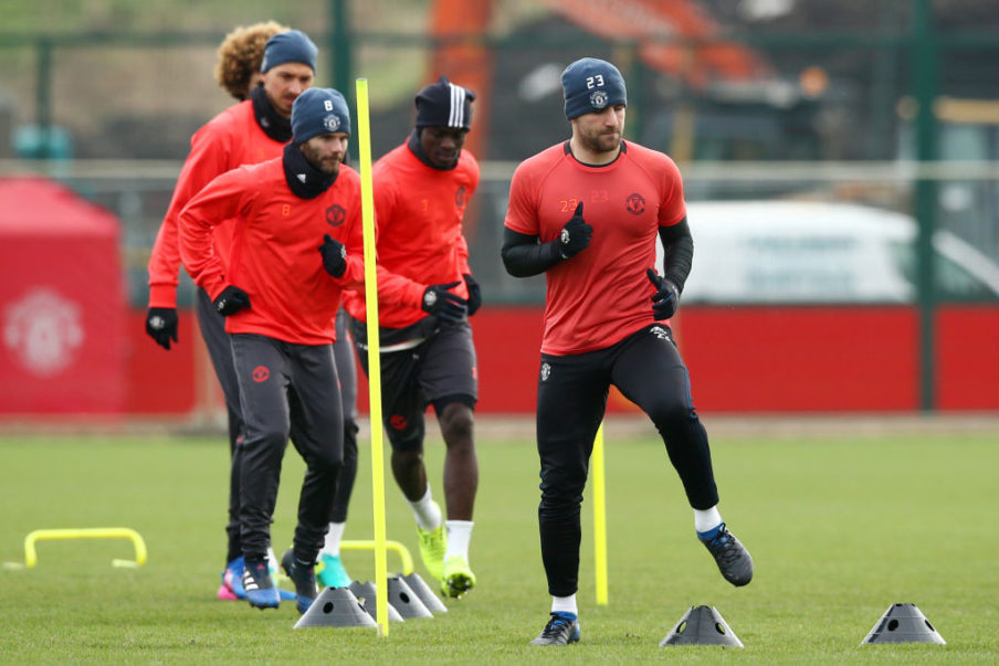 Manchester United Training Session Jan Kruger/Getty Images Sport