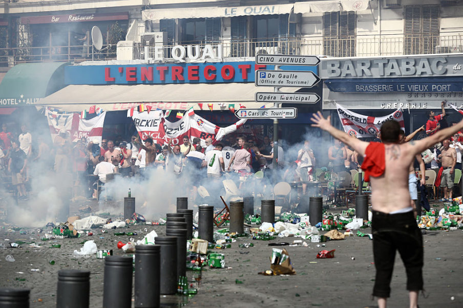 Excitement Mounts As England Prepare To Take On Russia In The Euros Carl Court/Getty Images News