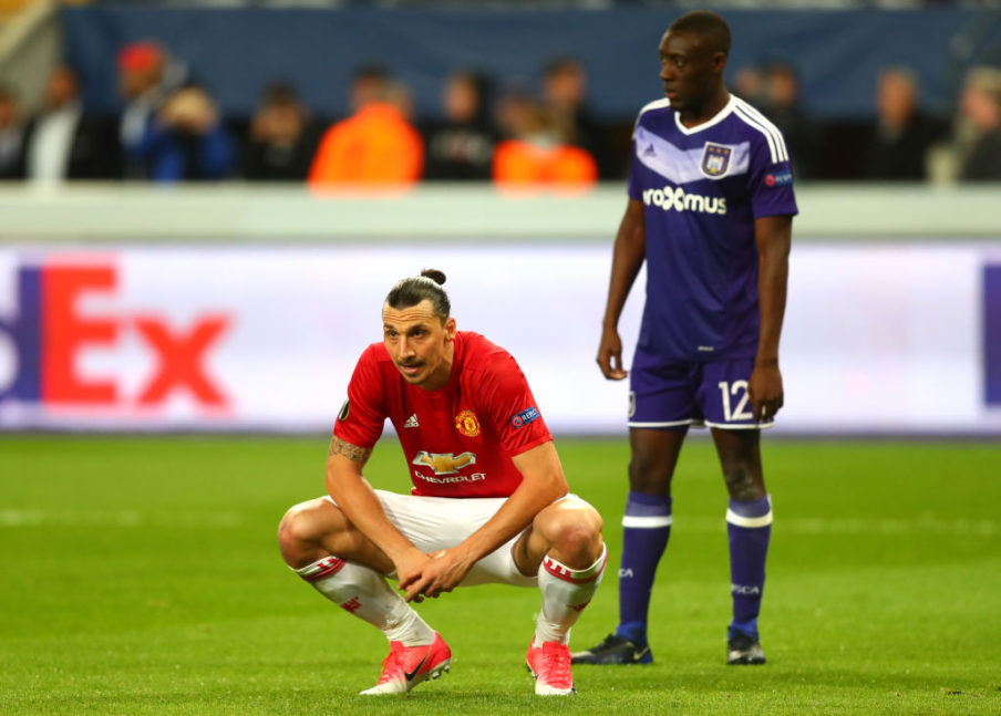 RSC Anderlecht v Manchester United - UEFA Europa League Quarter Final: First Leg Clive Rose/Getty Images Sport