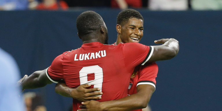 Rashford relishing Lukaku partnership