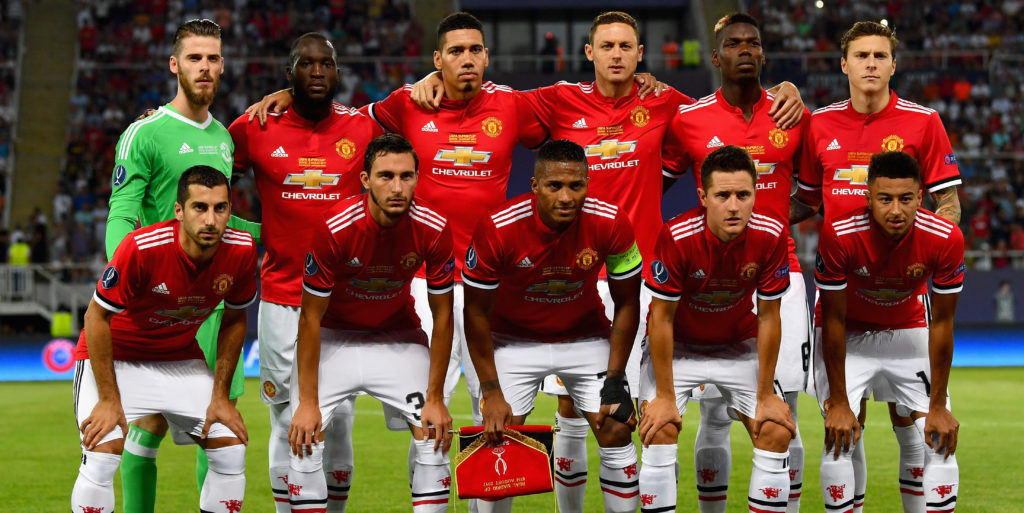 Manchester United submit Champions League squad