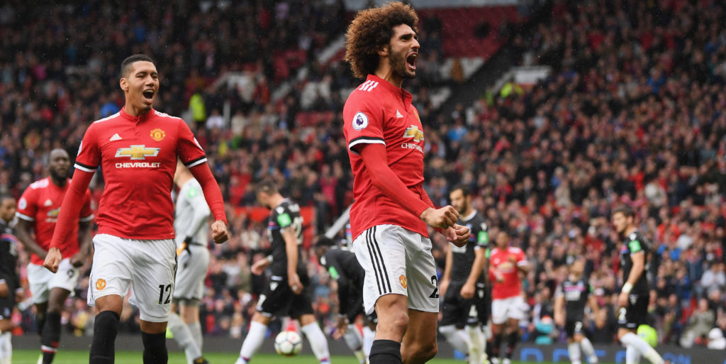 Fellaini arrives at Carrington for injury treatment