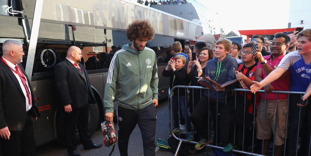Marouane Fellaini’s wage demands holding up AC Milan move