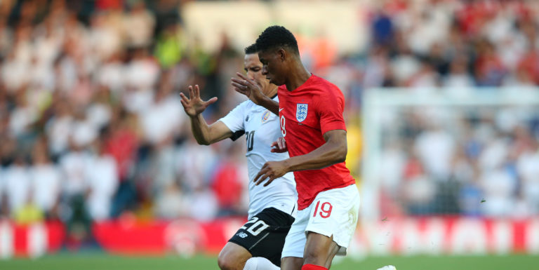 Rashford set to return to training after knee injury setback