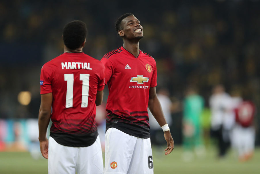 BSC Young Boys v Manchester United - UEFA Champions League Group H Christian Kaspar-Bartke/Getty Images Sport