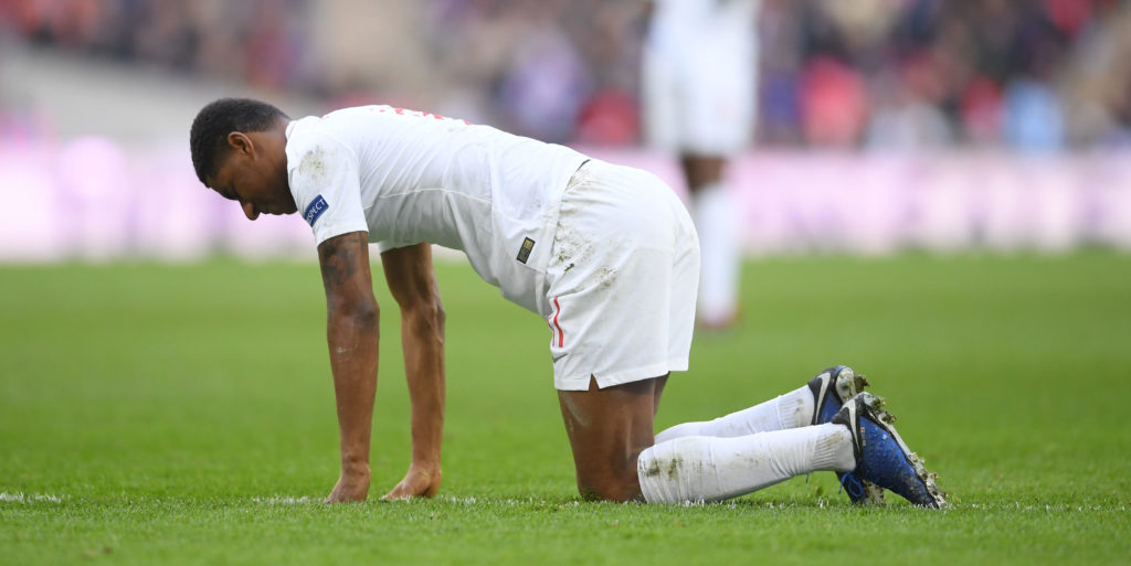Injury scare for Rashford ahead of Palace clash