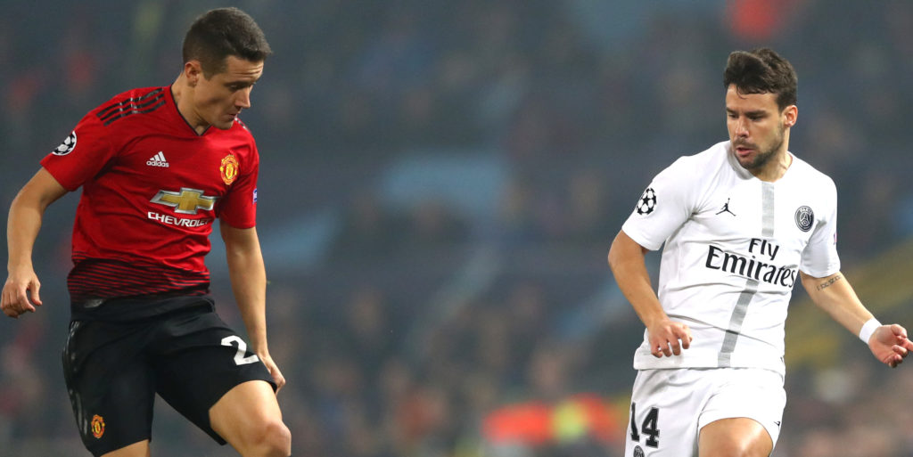 Herrera looking towards Chelsea clash after PSG defeat