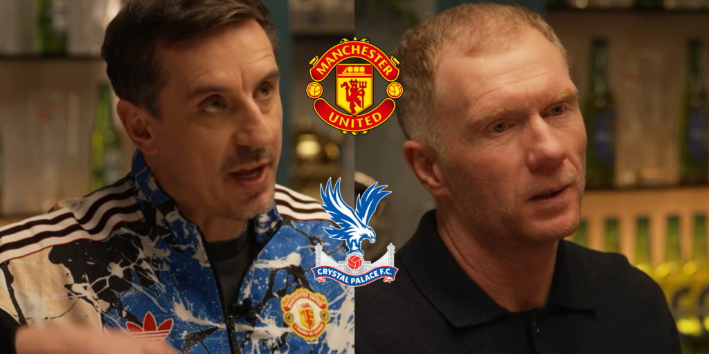 Gary Neville, Paul Scholes, Manchester United, Crystal Palace