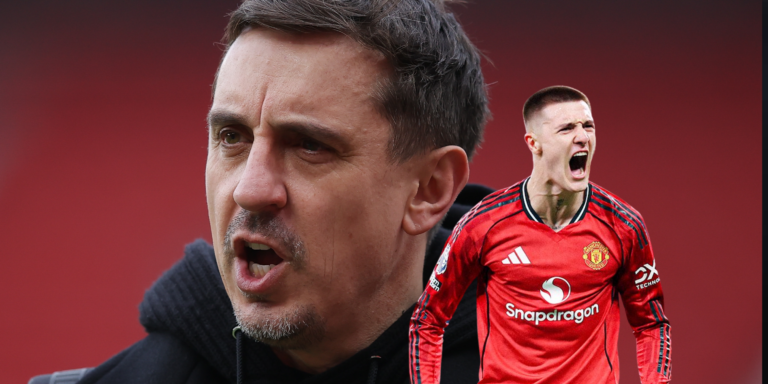 Manchester United 1-0 Everton: Gary Neville’s Sesko agenda continues