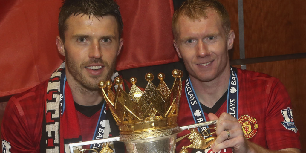 Michael Carrick, Paul Scholes, Manchester United