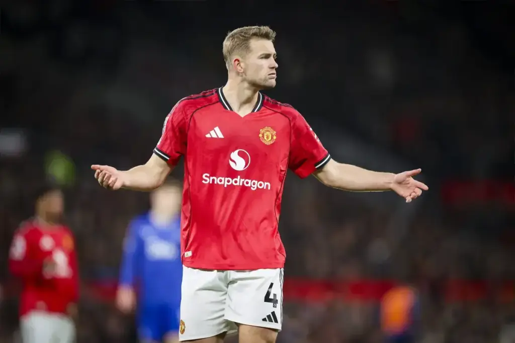 Manchester United vs Leeds: Carrick Gives De Ligt Update – ‘Not Quite at that Stage’