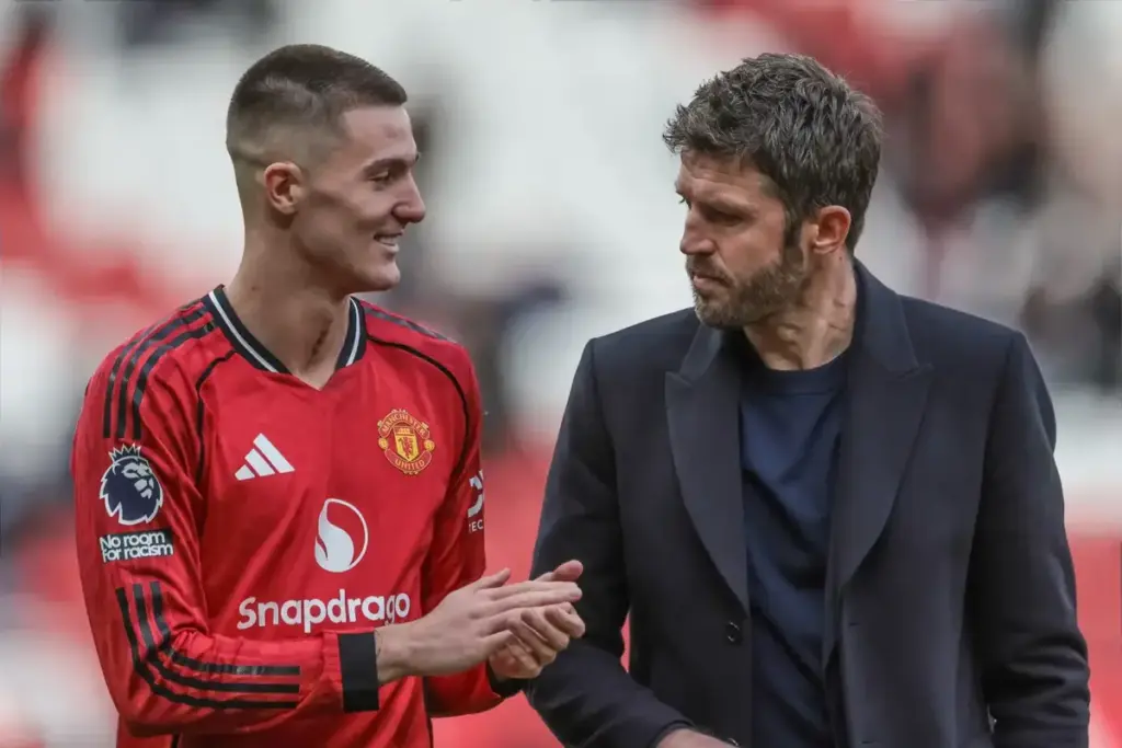 Manchester United: Peter Schmeichel on ‘enthusiastic’ Benjamin Sesko’s super sub role