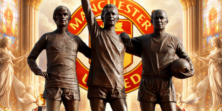 Manchester United, George Best, Bobby Charlton, Denis Law