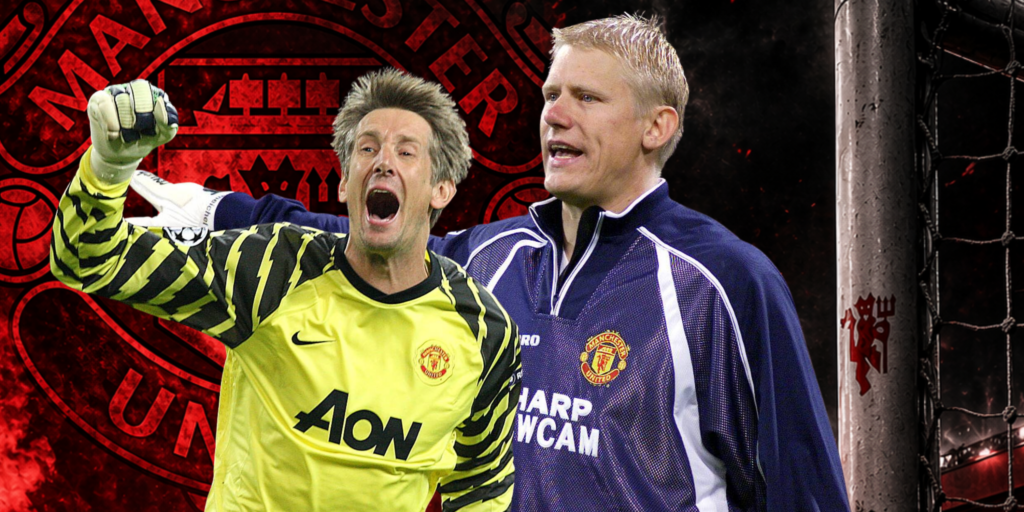 Edwin van der Sar, Peter Schmeichel, Manchester United