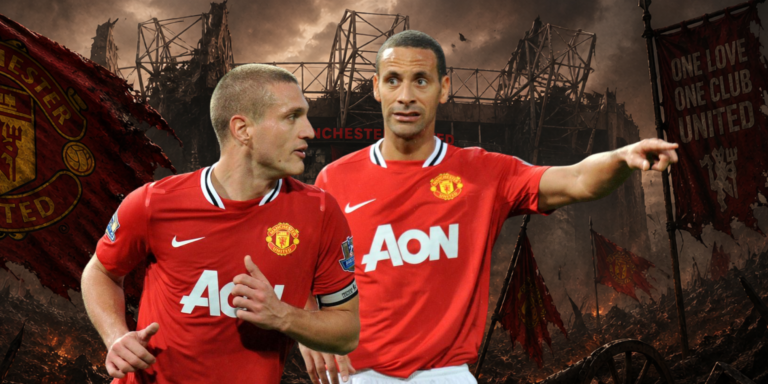 Rio Ferdinand, Nemanja Vidic, Manchester United